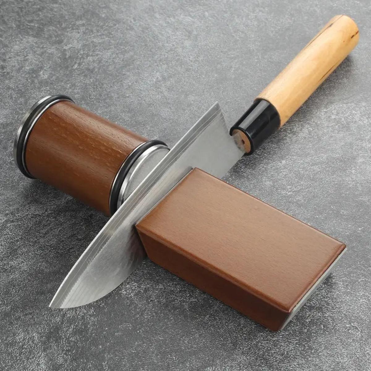 Afilador de cuchillos de rodillo